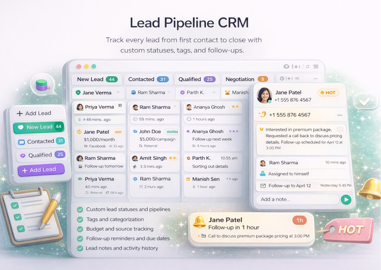 Lead Pipeline CRM